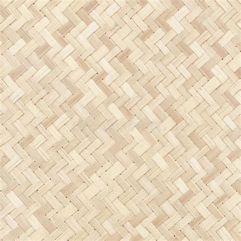 Old Bamboo Weave Texture Background Pattern Of Woven Rattan Mat In