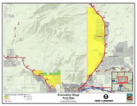 Museum Fire Coconino Mandatory Evacuations Arizona Containment Map