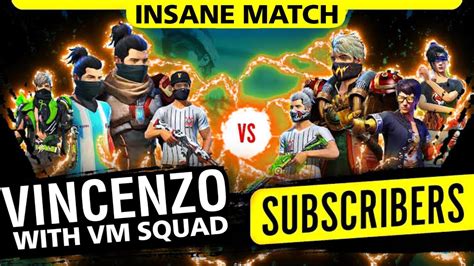 Vincenzo Xhoicia Aimgod Lucky Vs Pro Subscribers Clash Squad