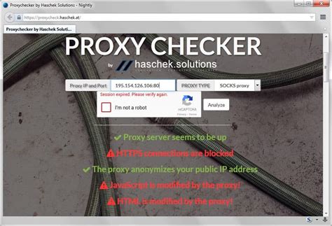 How To Check The Security Of Proxy Servers Ghacks Tech News