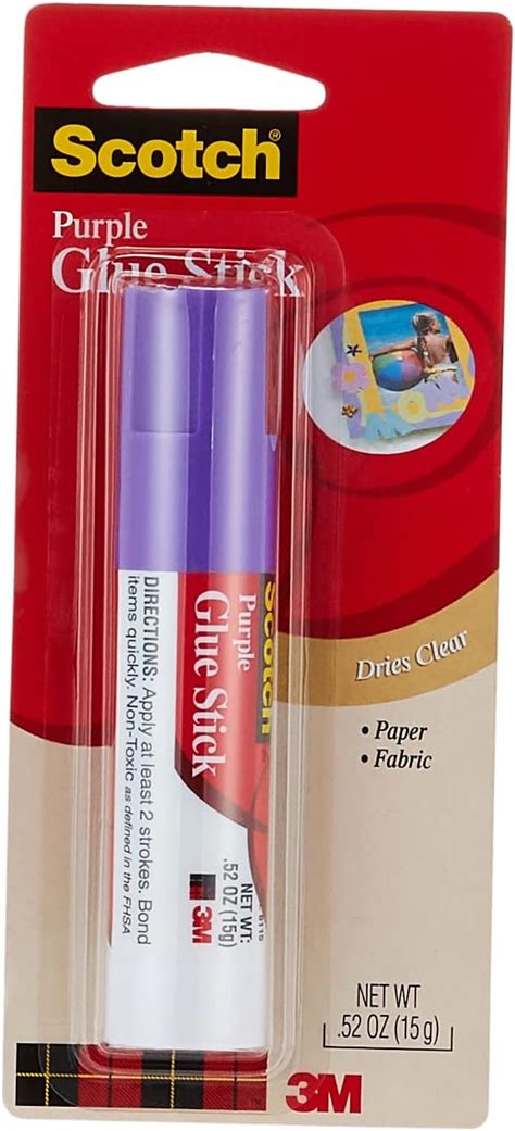 3m Scotch Purple Glue Stick 52 Oz 6115