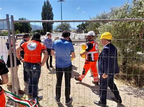 Protezione Civile Inaugurate Tre Nuove Strutture Di Addestramento