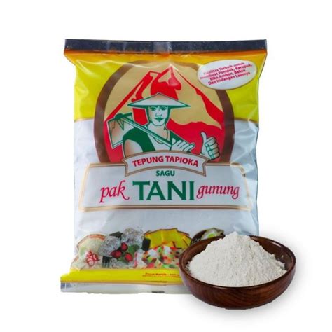 Jual Tepung Sagu Tani Gr Kanji Tapioka Pak Tani Gunung Sagu Terbaik