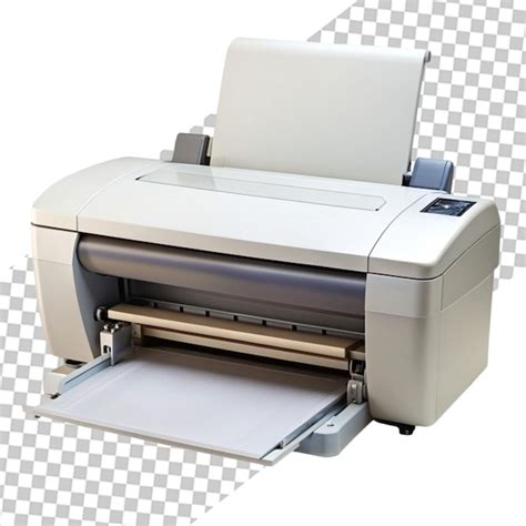 Premium Psd Printer Isolated On Transparent Background