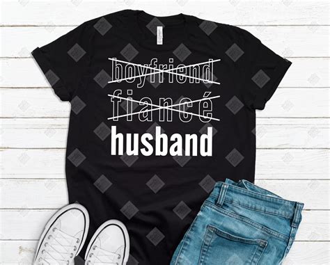 Boyfriend Fiance Husband SVG 2 Prints For 2 Stages Etsy