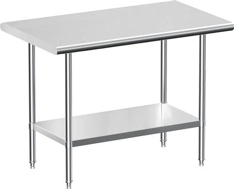 Amazon Ganaciser Stainless Steel Table For Prep Work Commercial