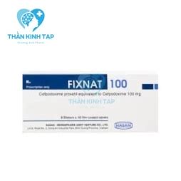 Fixnat 100 Thuốc điều trị nhiễm khuẩn đường hô hấp