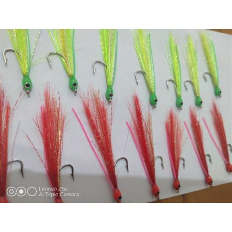 Jual Umpan Mancing Casting Sabiki GID Glow In The Dark Menyala