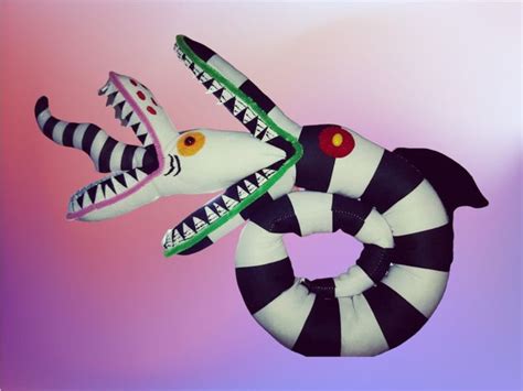 Beetlejuice Sandworm Snake Plush - Etsy