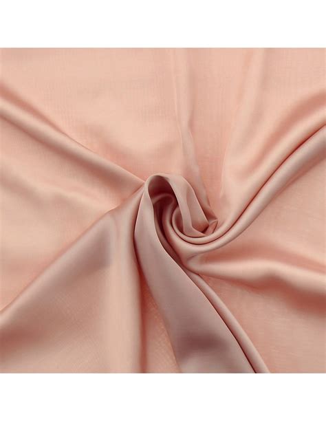 Tissu Satin De Viscose Nude