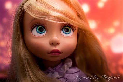 Repaint Ook Custom Animator Doll Rapunzel Animator S Collection