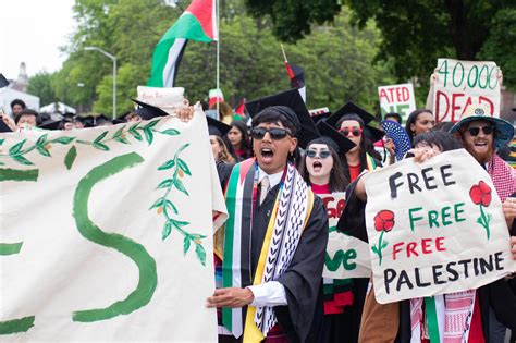 Outrage at Decision to Deny Diplomas to 13 Pro-Palestine Students ...