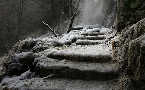 Hintergrundbilder B Ume Landschaft Wald Wasserfall Rock Natur