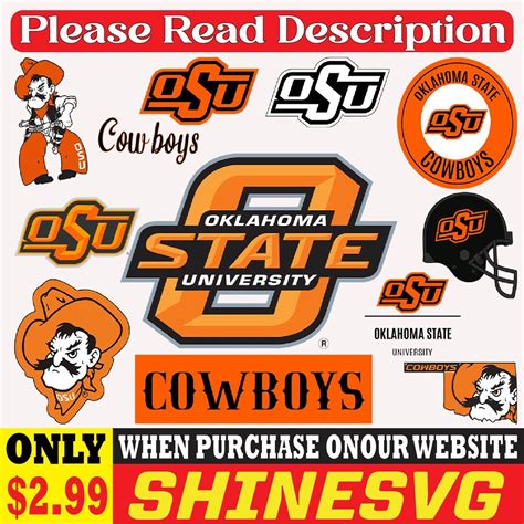 Oklahoma State Football Team Svg Oklahoma State Svg Etsy