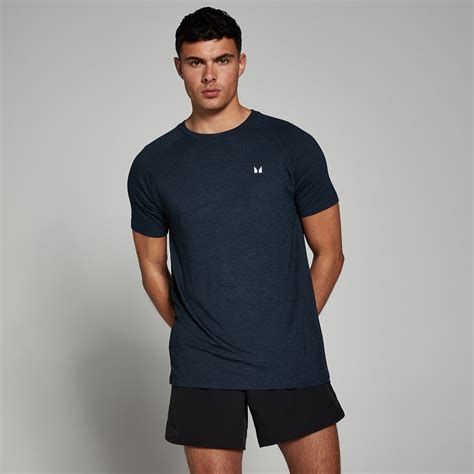 Męski T shirt z krótkim rękawem z kolekcji Performance MP Navy Marl