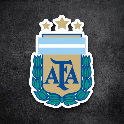 Sticker de La Selección Argentina Escudo AFA Sticker Market