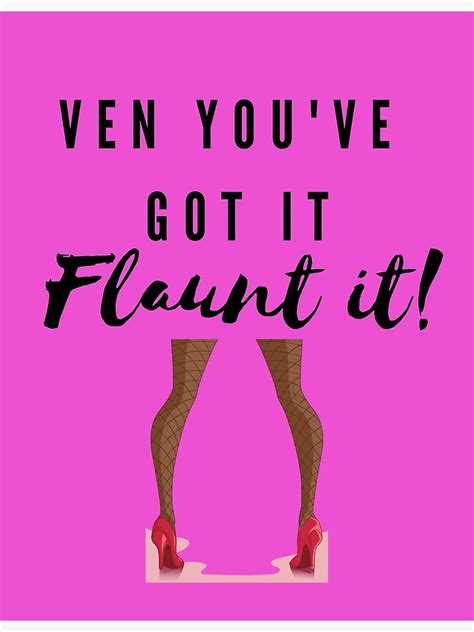 Ven Youve Got It Flaunt It The Producers Broadway Poster By