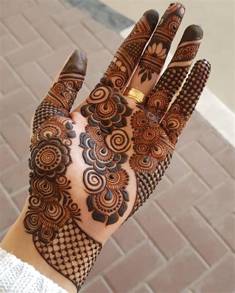 Most Beautiful Mehndi Designs For Front Hands Easy Design Talk