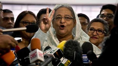 Sheikh Hasina Declared Winner In Bangladesh General Elections