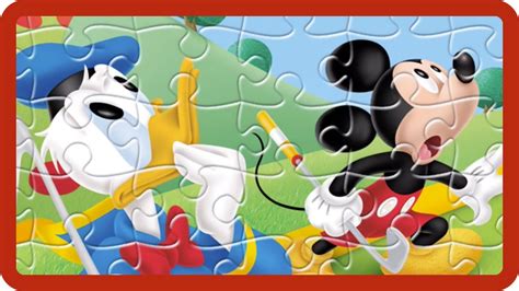 Disney Mickey Mouse Clubhouse Jigsaw Puzzles Mickey Mouse And Donald