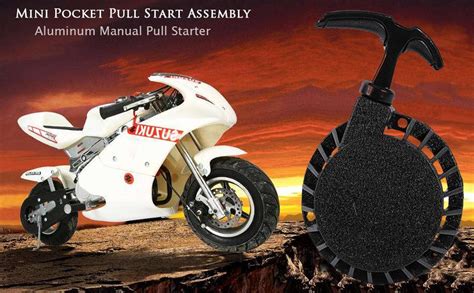 Amazon Fr Moto Recoil Pull Starter Partie Du Moteur De D Marreur