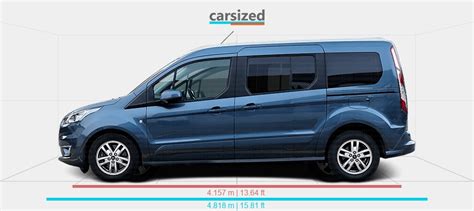 Dimensions Ford Tourneo Connect 2018 Present Vs Ford Tourneo Courier