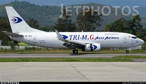 Pk Mga Boeing N Sf Tri Mg Intra Asia Airlines Tristan