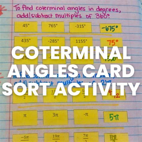 27 Hands On Trigonometry Activities Math Love