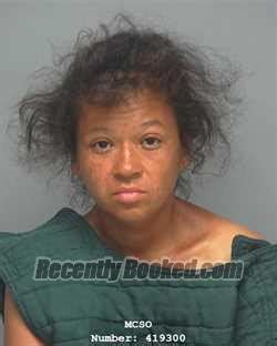 Recent Booking Mugshot For ERIKA CRUZ In Montgomery County Texas