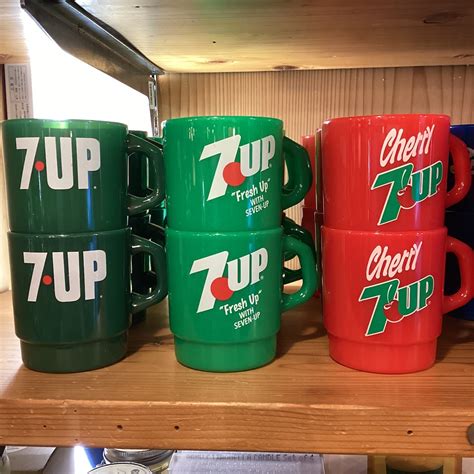 【a032】stacking Mug 7up スタッキングマグ セブンアップ アメリカン雑貨 雑貨株式会社