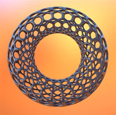 Torus Fractal Stainless Steel Big by nic022 on DeviantArt