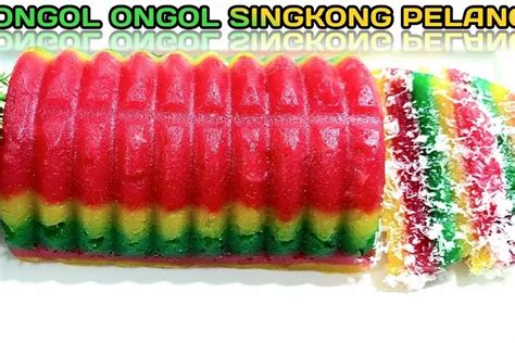 Resep Jajanan Tradisional Ongol Ongol Singkong Pelangi Yang Manis