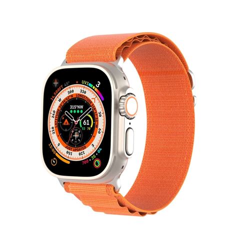 DUX DUCIS GS Series Apple Watch Ultra Urrem Orange Teknikdele Dk