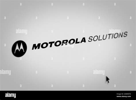 Motorola logo hi-res stock photography and images - Alamy