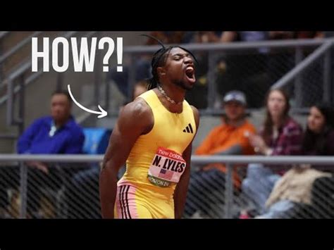 Noah Lyles Destroyed Fred Kerley In This Wild M New Balance Grand