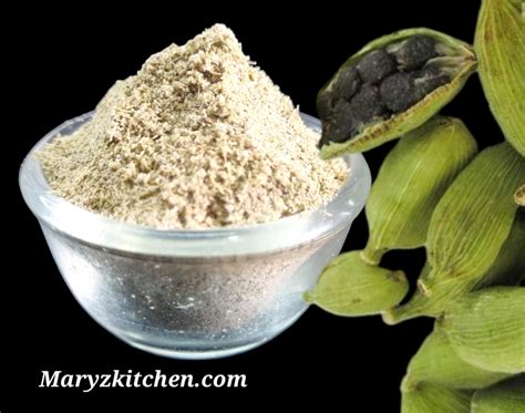 HOMEMADE CARDAMOM POWDER RECIPE - Mary's Kitchen