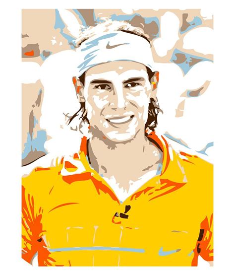 Art Emporio Smiling Rafael Nadal Paper Poster Buy Art Emporio Smiling