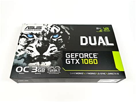 Grafická karta ASUS GeForce GTX 1060 DUAL O3G 3GB GDDR5 Aukro