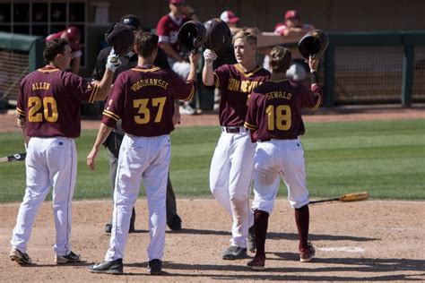 Lilek Serven Propel No 6 Asu Baseball To 14 6 Win Over Stanford The