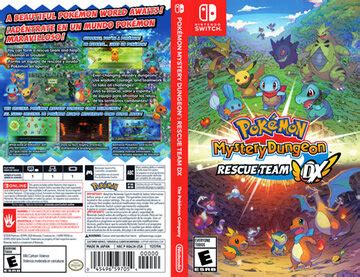 Pokémon Mystery Dungeon Rescue Team DX Switch The Cover Project