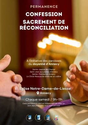 Confessions Sacrement de réconciliation Paroisse Sainte Jeanne de