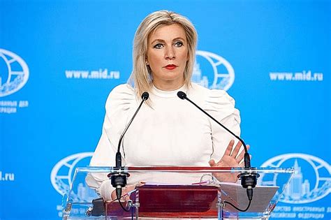 Exclusive Russia S Maria Zakharova Praises Brazil For Internacional