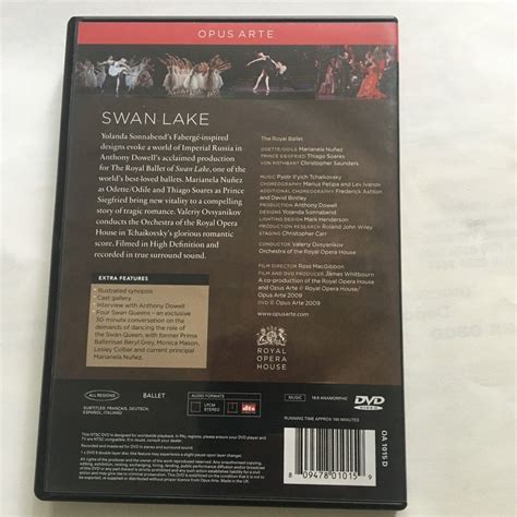 Tchaikovsky Swan Lake by Marianela Núñez DVD Royal Opera House