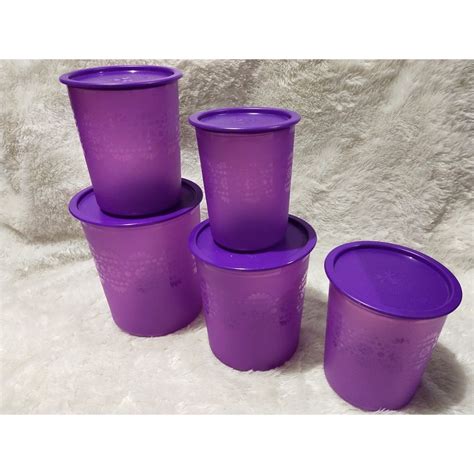 Jual Mosaic Canister Set Ungu Toples Free Pcs Toples Tupperware