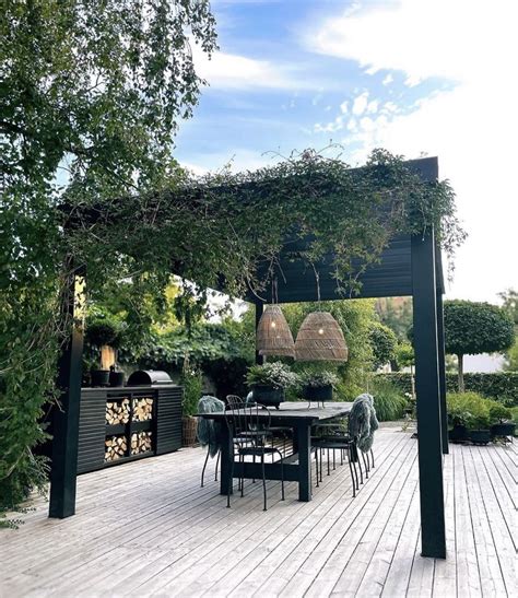 Pergola Garden Backyard Garden Garden Decor Patio Beautiful Gardens