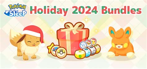 Pokémon Sleep Holiday 2024 Bundles Include Dream Shards