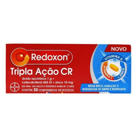 Vitamina C Redoxon Tripla A O Comprimidos Panvel Farm Cias