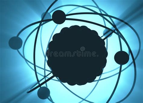 Atomic Nuclear Power Energy Stock Illustration Illustration Of