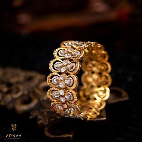 Trendy Silver Bangle From Arnav Jewellery - South India Jewels