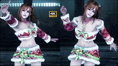 Tekken 7 Honoka Xmas Outfit Mod 4k Youtube